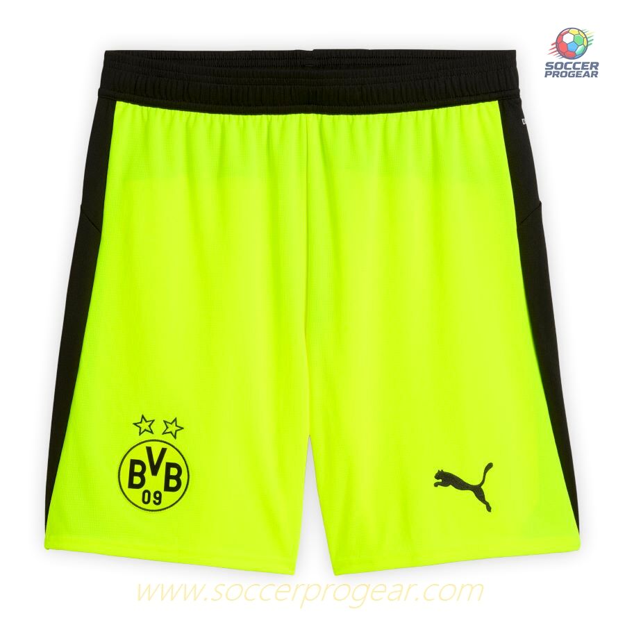 BVB Dortmund Away Shorts 2025-2026 Season