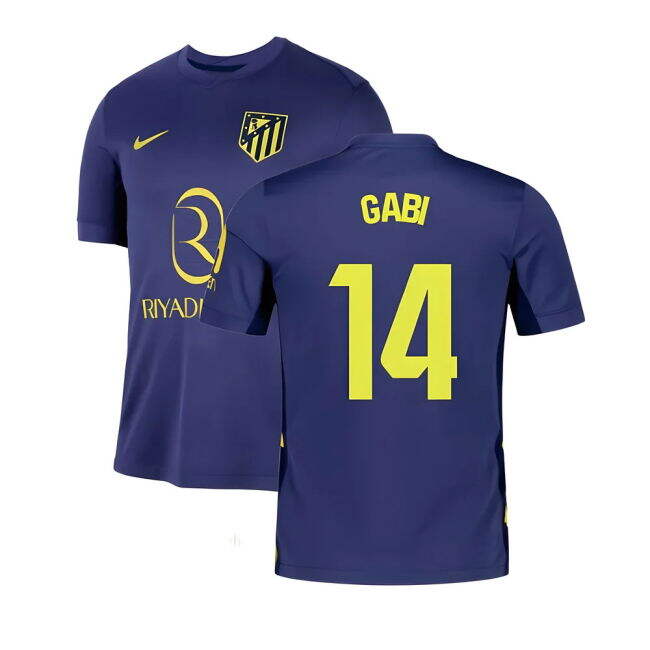 2025-2026 AM Away Match Quality Football Shirt (Gabi 14)