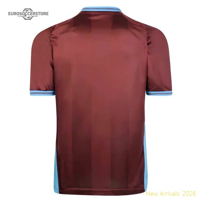 Official Score Draw Aston Villa 1982 1984 Retro Football Shirt