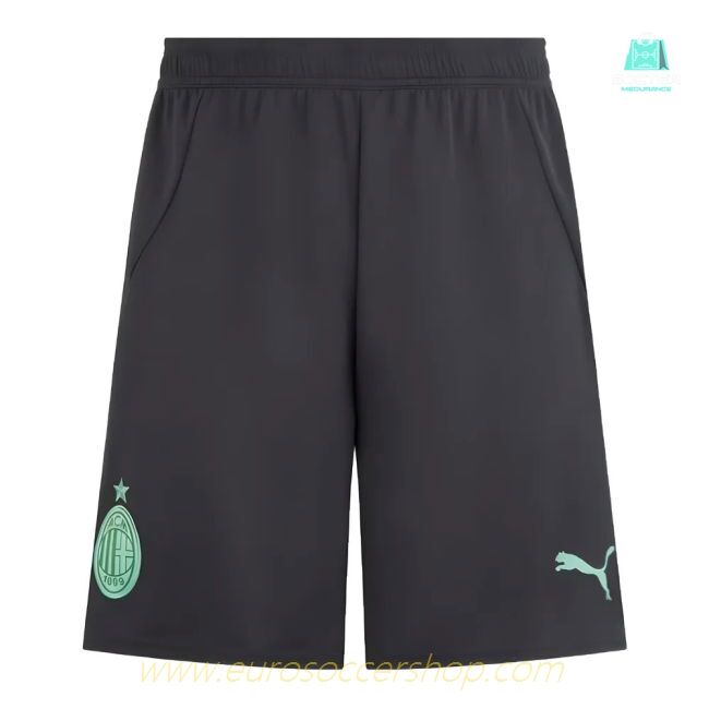 2024-2025 AC Milan Third Shorts (Grey)