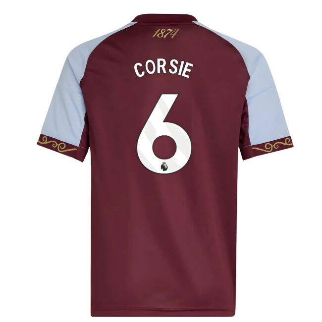 Aston Villa Latest Home Jersey 2025-2026
