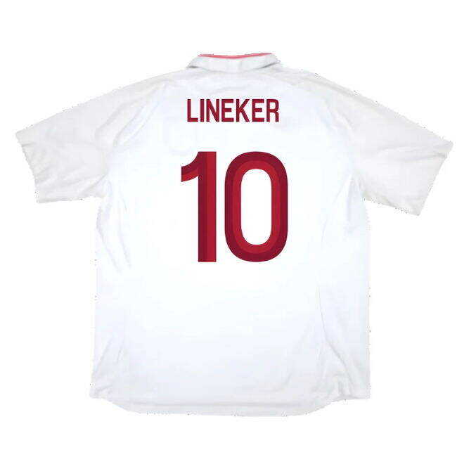 Low Value England 2012-13 Home Shirt (Good) (Lineker 10) Slim Fitting