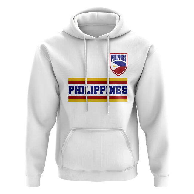 Championship Top-Tier Philippines Core Football Country Hoody (White)