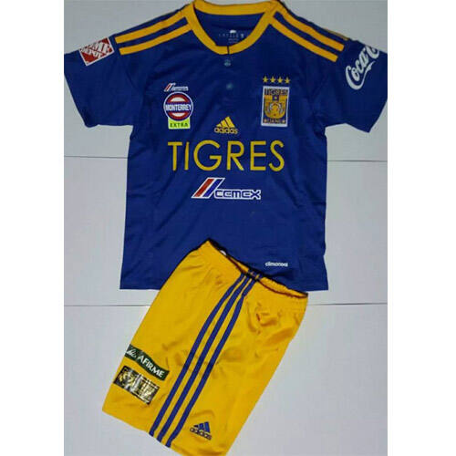 Kids Tigres UANL Away 201617 Soccer KitsShirtShorts - Official