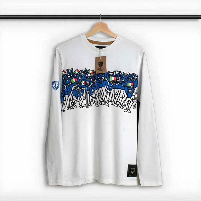 Italy National Side Fan Shirt - Adults Version (3)