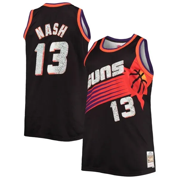 Steve Nash PHX Swingman Jersey - high-quality NBA - Black basketball