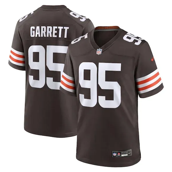 None Game NFL Jersey - Brown | Game-Day Football Apparel | NFL Footbal