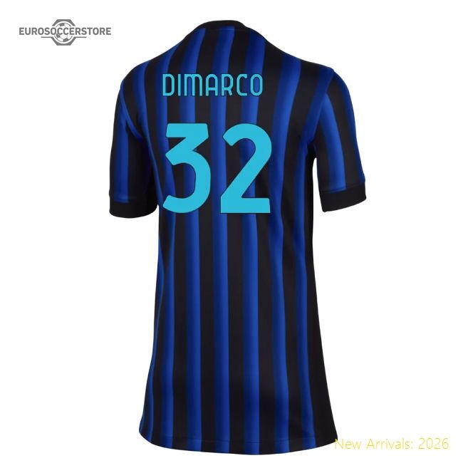 Inter Milan Calcio Dimarco Home Top-tier Jersey Performance Fabric