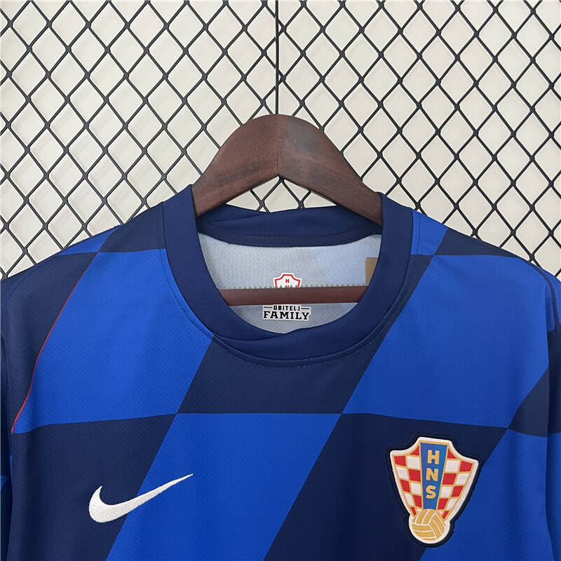 Croatia UEFA Euro 2024 Soccer Shirt Away Football shirt - Official