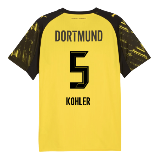 2025-2026 Borussia Dortmund Home Shirt for (Men