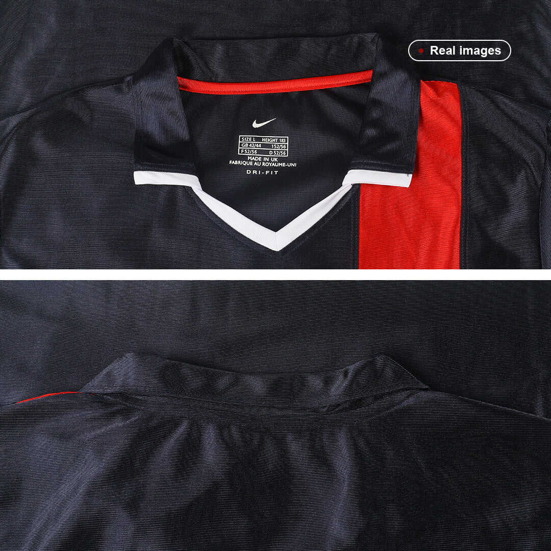 Retro 2001/02 PSG Home Soccer Jersey Authentic Kit