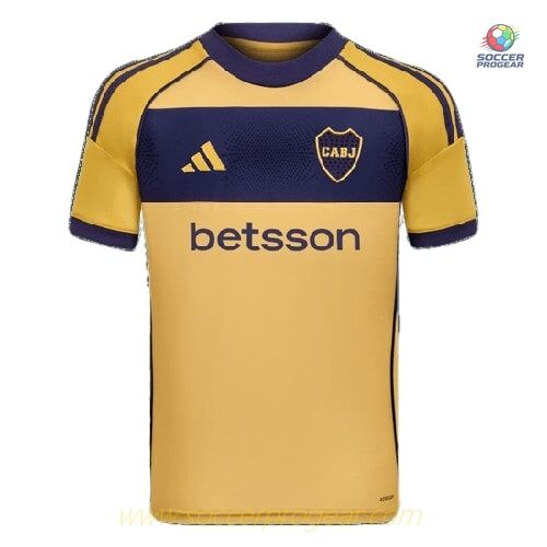 Boca Junior Away Children Football Kit Team Jersey 2025-26 Edition