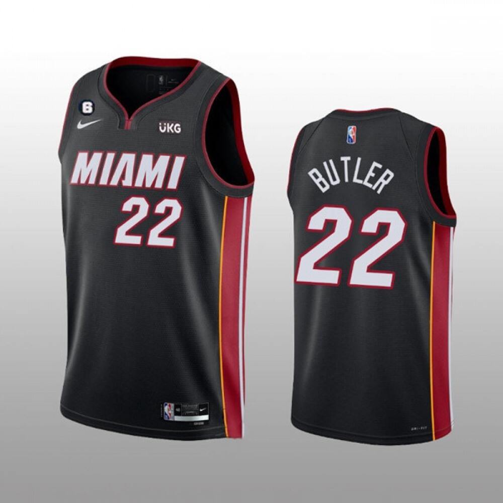 Budget-Friendly Men's Heat #22 Jimmy Black Basketball Jersey