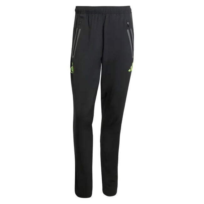 2025-2026 Real Madrid Pro Vis Tech Travel Pants (Black)