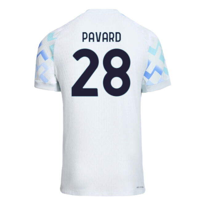 2025-2026 Inter Milan Authentic Away Shirt (Pavard 28)