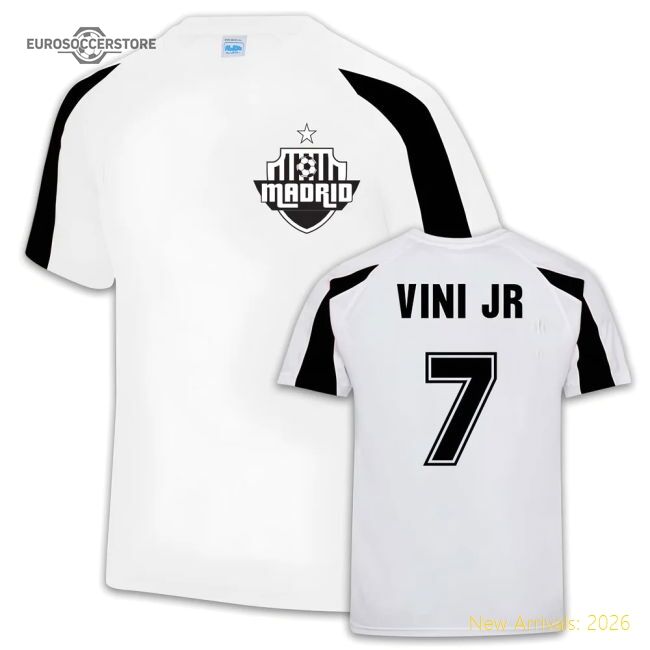 2025-2026 Real Madrid Training Jersey Vinicius Junior Climacool