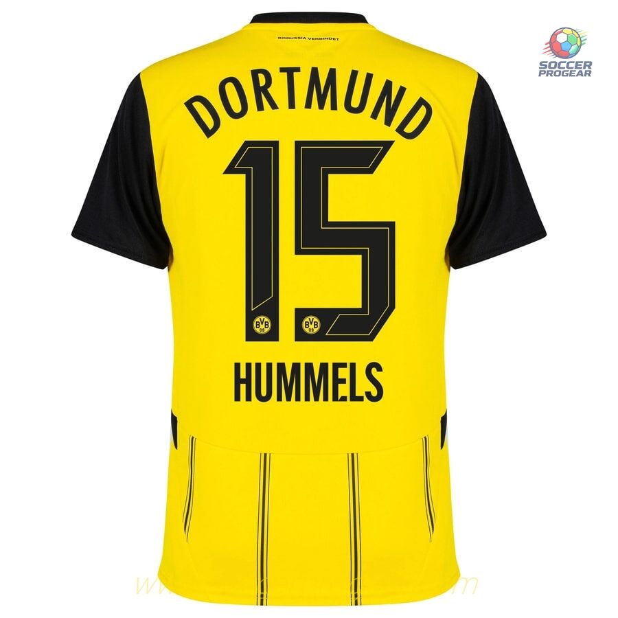 Dortmund Home Team Jersey 2024-2025 Season Hummels