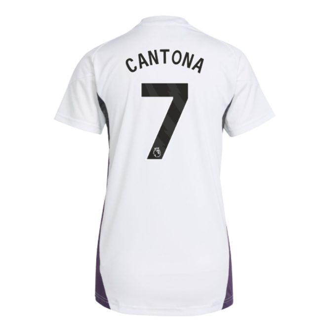 2025-2026 Man Utd Training Jersey (White) - Womens (Cantona 7)