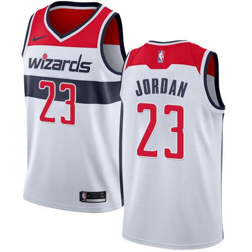 Wizards #23 Michael Jordan Authentic 2024 Icon NBA Jersey - White