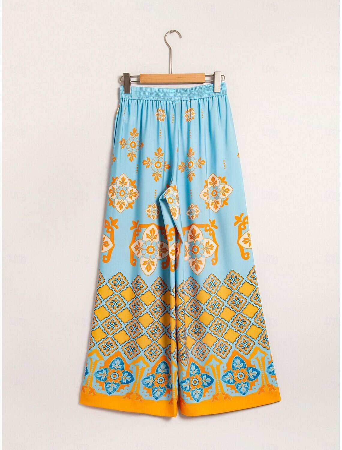 Satin Boho Double Slit Crew Neck Sleeveless Tank Top