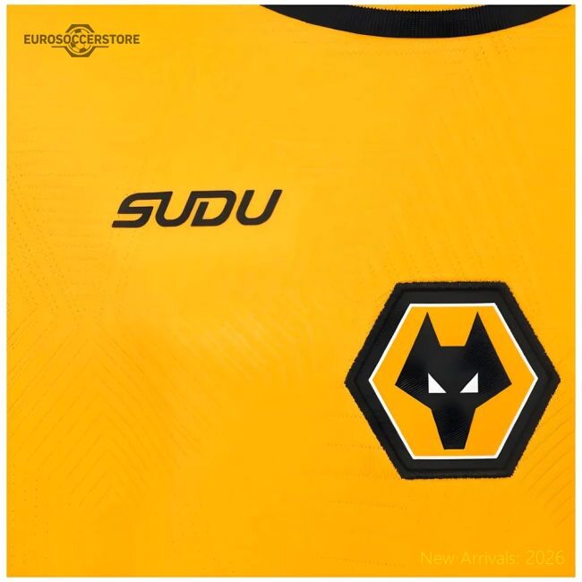 First-class 2024-2025 Wolves Long Sleeve Home Shirt (kids)