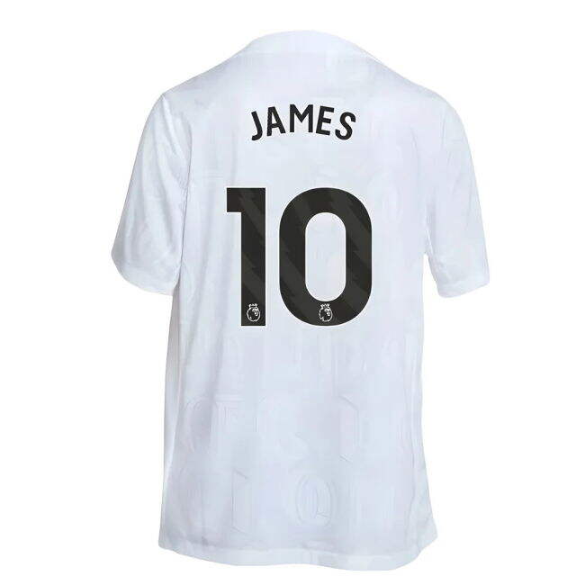 2025-2026 Chelsea Academy Pro Pre-Match Football Top (White) (James 10)