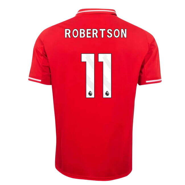 Men's 2025-2026 Nottingham Forest Home Shirt (Robertson 11)