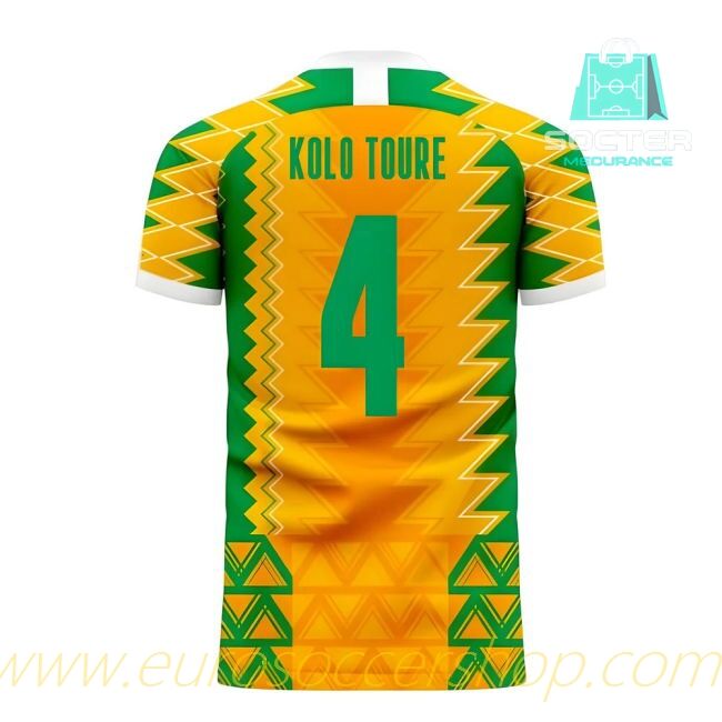 2025/26 Campaign Ivory Coast Home Shirt Concept Edition (KOLO TOURE 4)