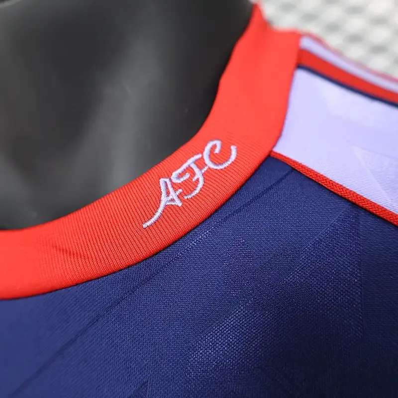 Player Arsenal Purple Retro Model Soccer retro kit