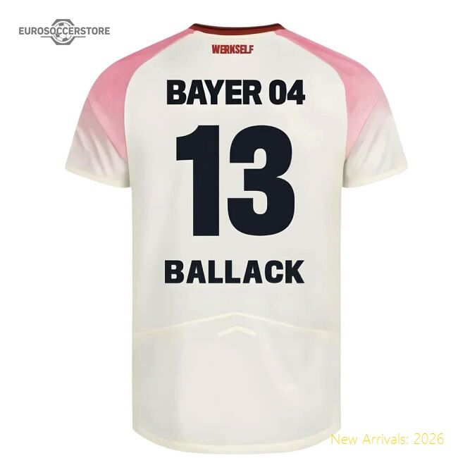 2025-2026 Bayer Leverkusen Away Jersey (kids) (ballack 13)