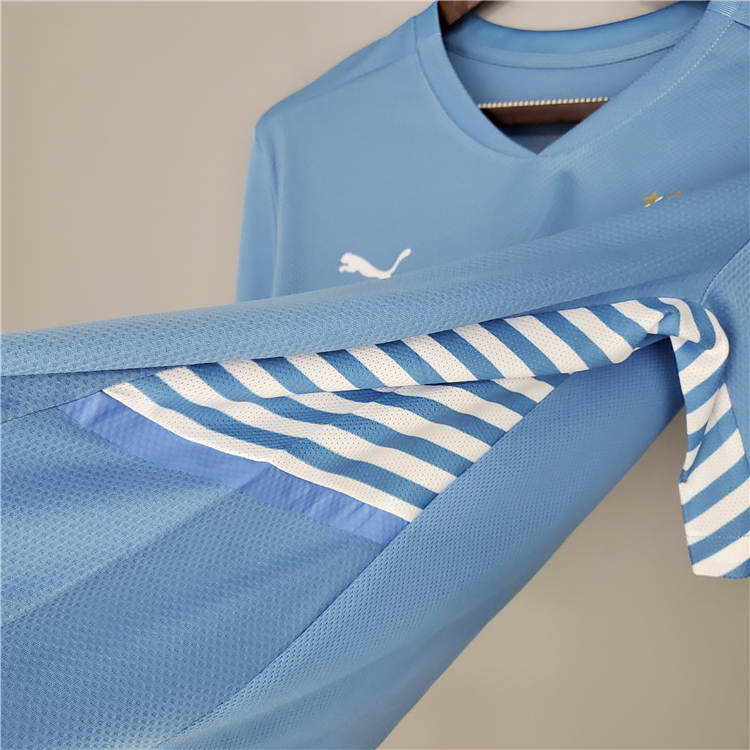 Uruguay 2021 Home Kit Soccer Jersey Blue Football Shirt - Official