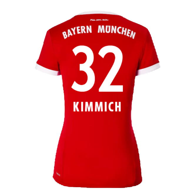 Womens 2017-2018 Bayern Munich Football Club Home Kit