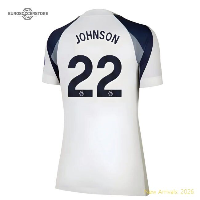 Premium 2025-2026 Tottenham Home Shirt (womens) (johnson 22)
