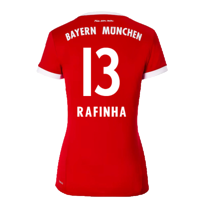 Bayern Womens Home Shirt Xl Excellent Xl Rafinha #13 Elite Perform...