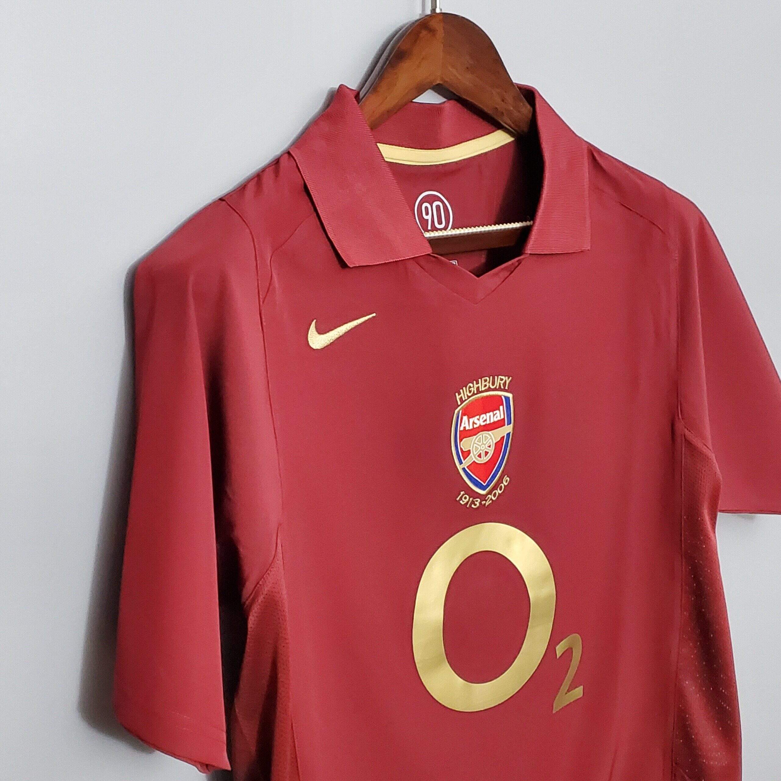 2005-2006 Arsenal Home Retro kit