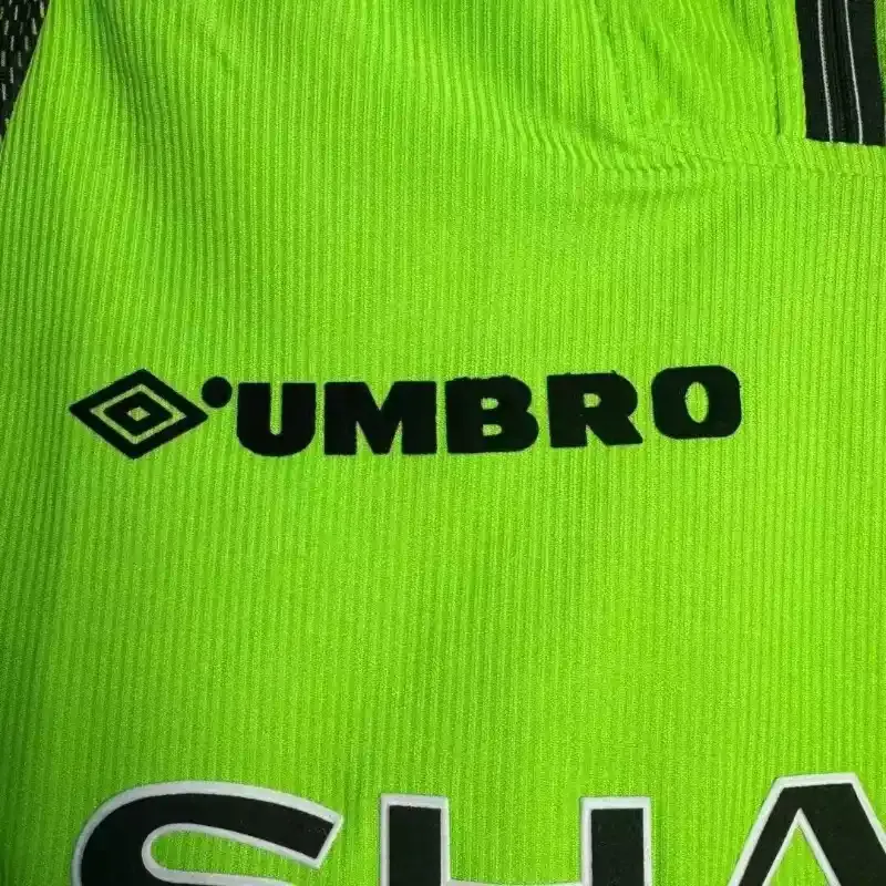 1998-1999 Manchester United Goalkeeper Long Sleeve Soccer retro kit