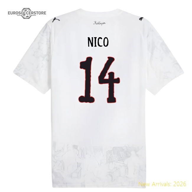 Official 2025-2026 Kidsuper X Manchester City Cwc Shirt (white) (nico