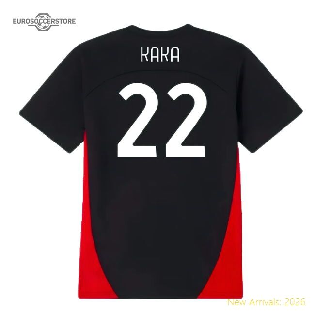 2024-2025 Ac Milan Training Premium Jersey Kaka Macron Hyperwave