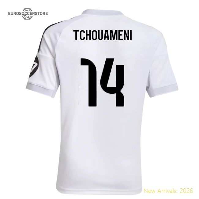2025-2026 Real Madrid Authentic Jersey Tchouameni Performance Fabric