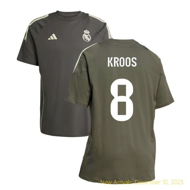 Real Madrid (rm) Tee - Kroos #german Midfielder - Football Fashion