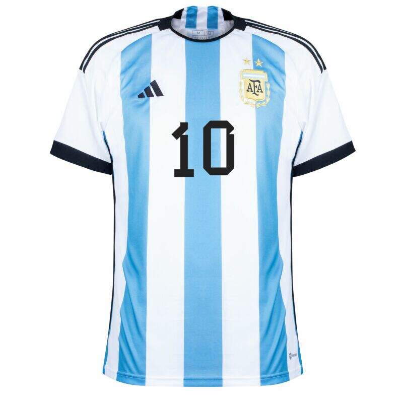 ARGENTINA HOME SHIRT WORLD CUP 2022 MESSI