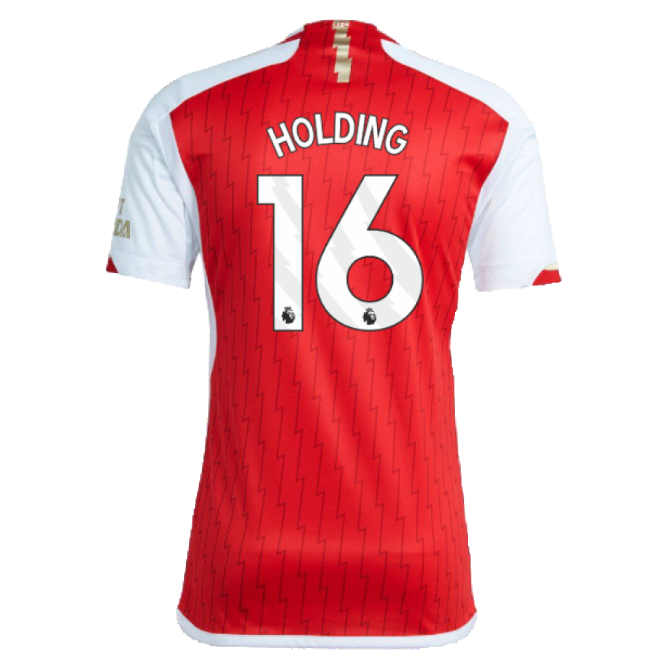 Elite Performance Passionate Arsenal Home Shirt Xxlb Holding #16 2...
