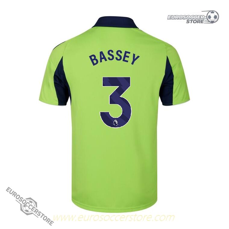 Away BASSEY 3 Jersey for Fulham in the 25-26 season