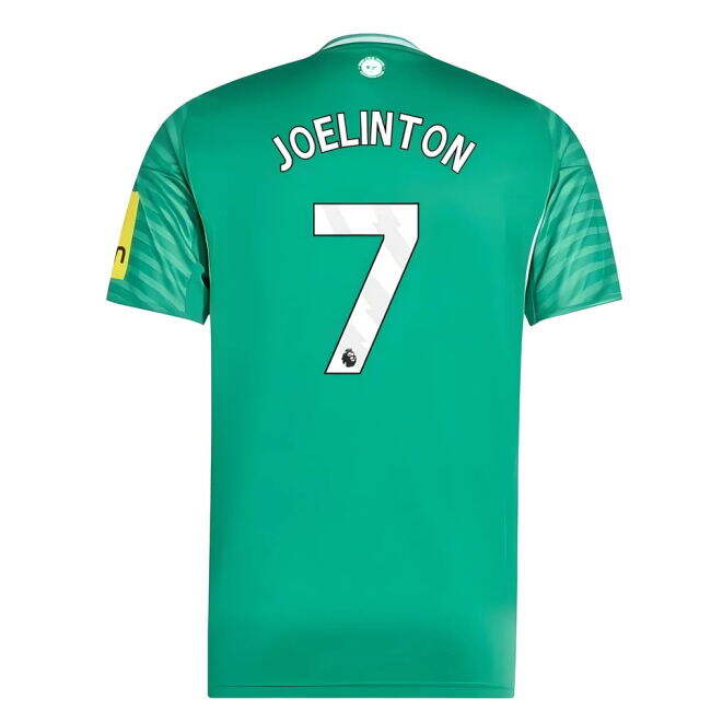 Exclusive 2025-2026 NEW Away Moisture-Wicking Joelinton 7 Adults#649