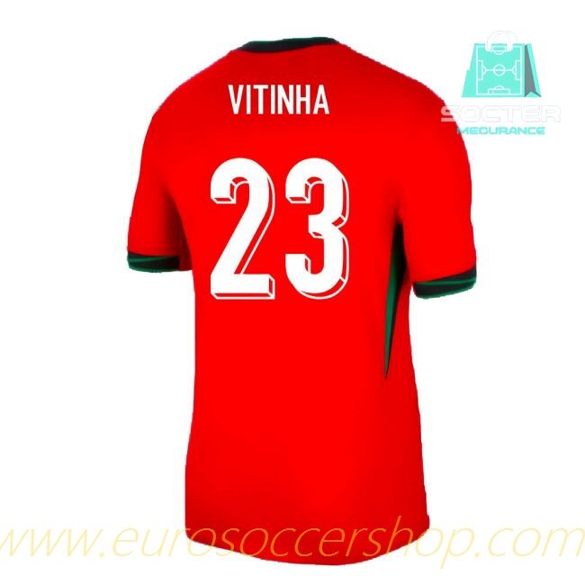 2024-25 Collection Portugal Home Jersey (Vitinha 23)