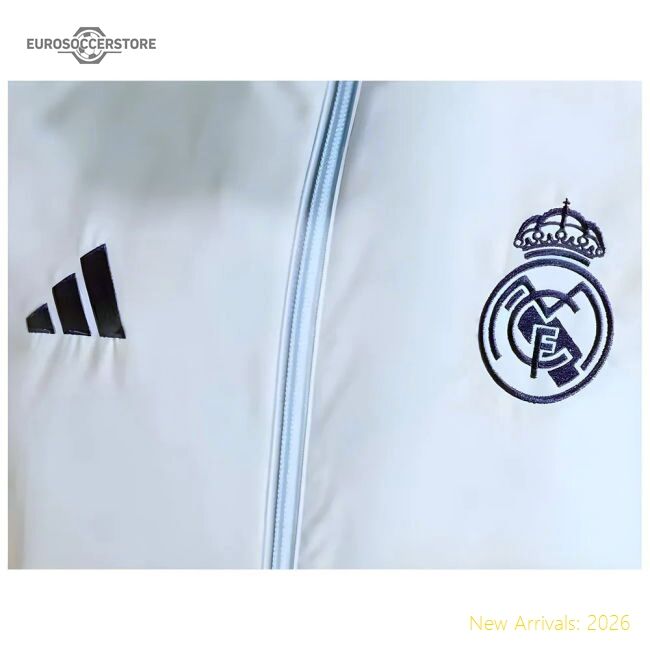 First-class 2024-2025 Real Madrid Presentation Jacket (glow Blue)