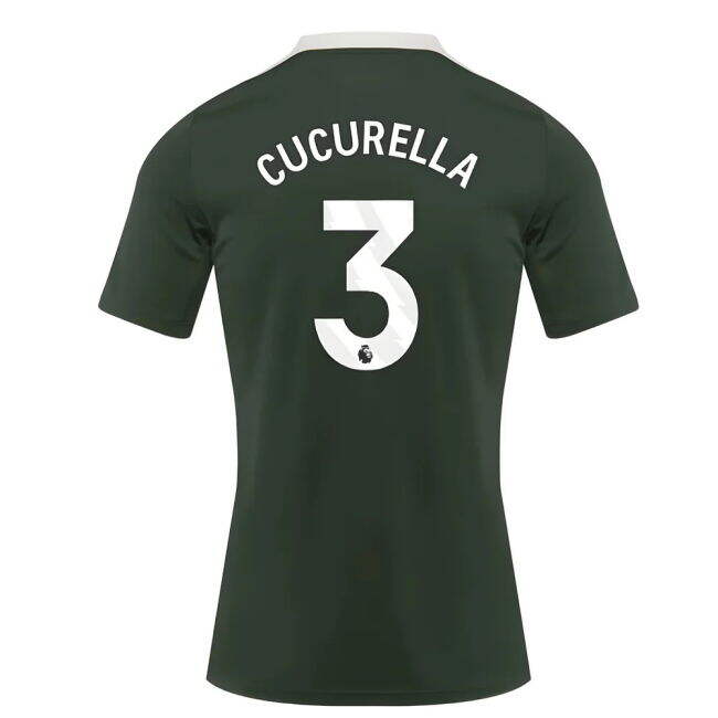 2025-2026 Chelsea Dri-Fit Strike Training Jersey (Green) (Cucurella 3)