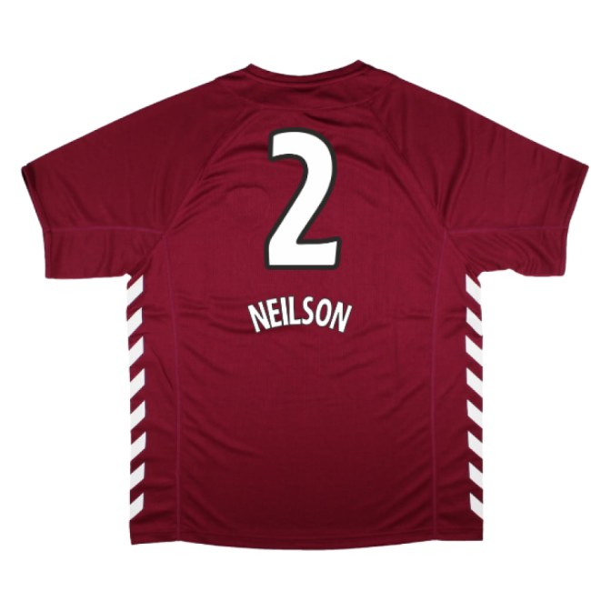 Original 2005-2006 Hearts Home Retro Shirt (NEILSON 2) Official Team Jersey