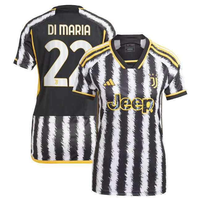 2324 Juventus Home Soccer Jersey Women's Football Shirt - Di Maria 22