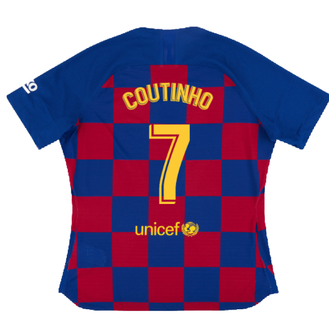 Barcelona Home Football Shirt - Authentic - Breathable Material